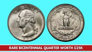 Rare Bicentennial Quarter Worth $25K