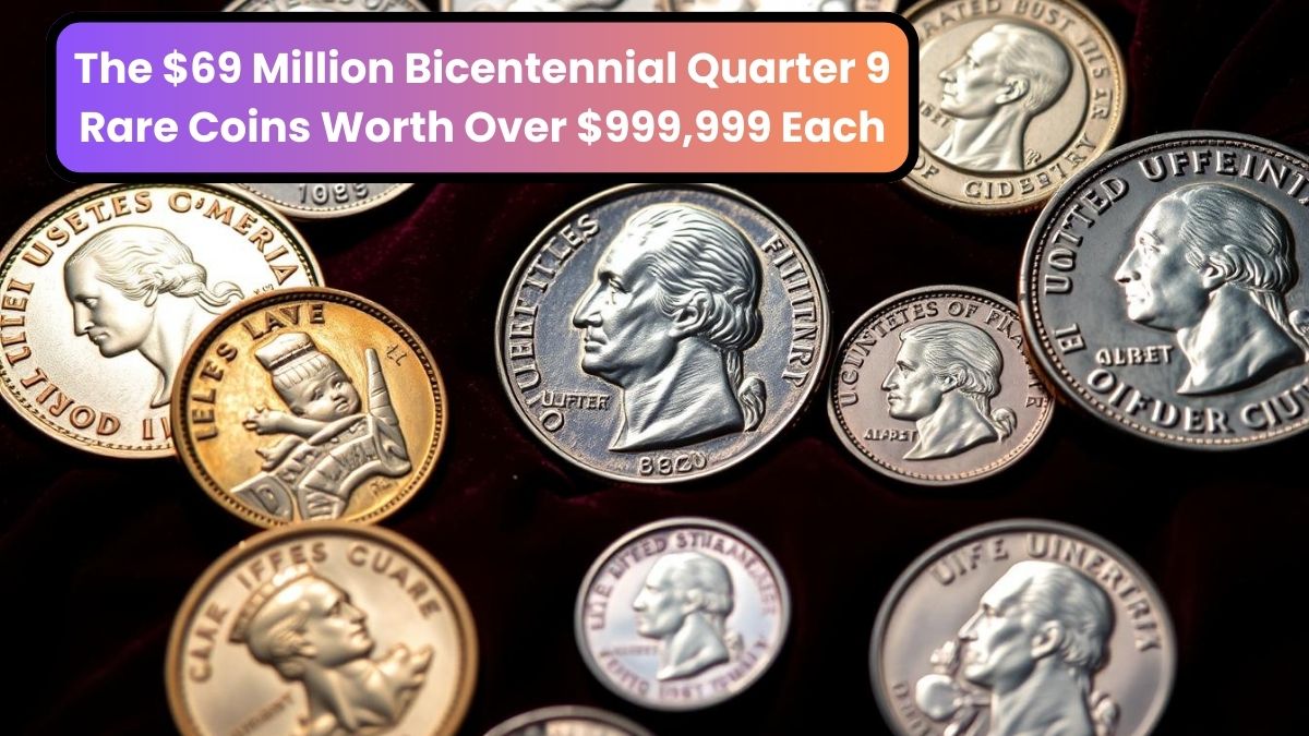 The $69 Million Bicentennial Quarter and 9 Rare Coins Worth Over $999,999 Each