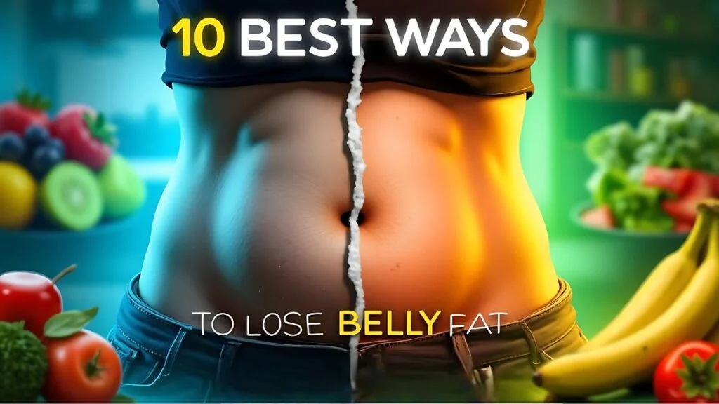 10 Best Ways To Lose Belly Fat Without Any Exercise